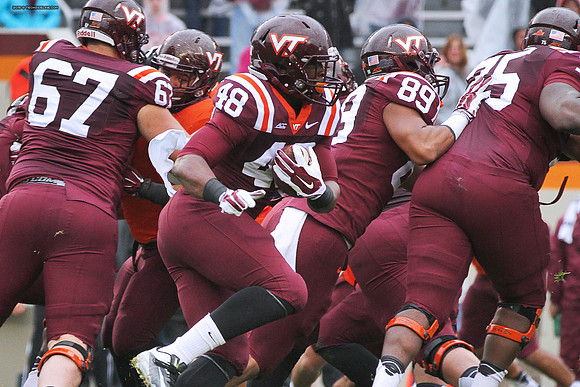 2015.04.25. Spring Game at VT.
