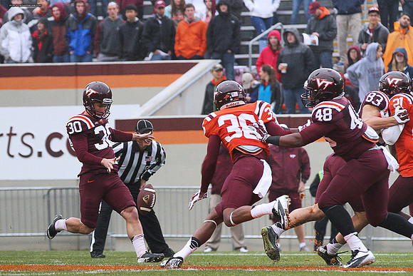 2015.04.25. Spring Game at VT.