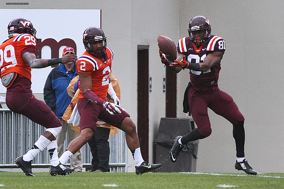 2015.04.25. Spring Game at VT.