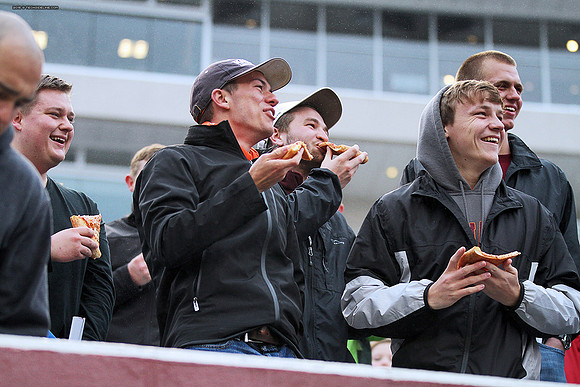 2015.04.25. Spring Game at VT.