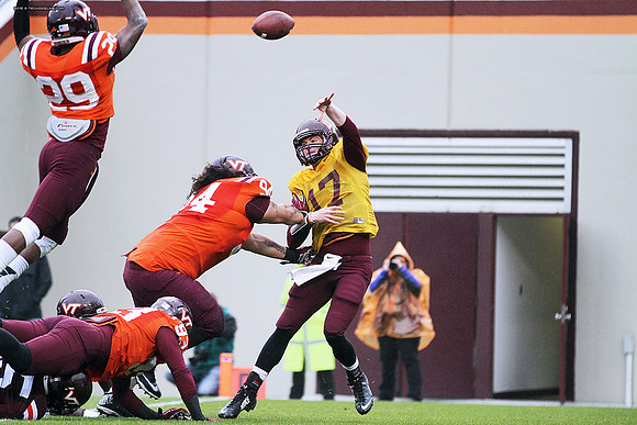 2015.04.25. Spring Game at VT.