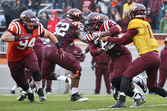 2015.04.25. Spring Game at VT.