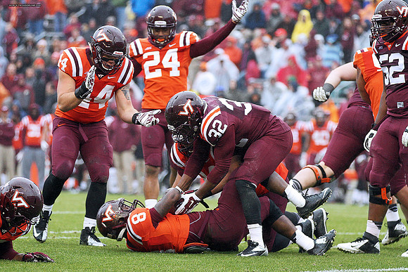 2015.04.25. Spring Game at VT.