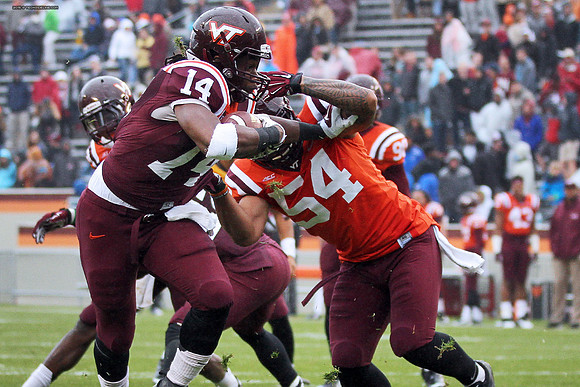 2015.04.25. Spring Game at VT.