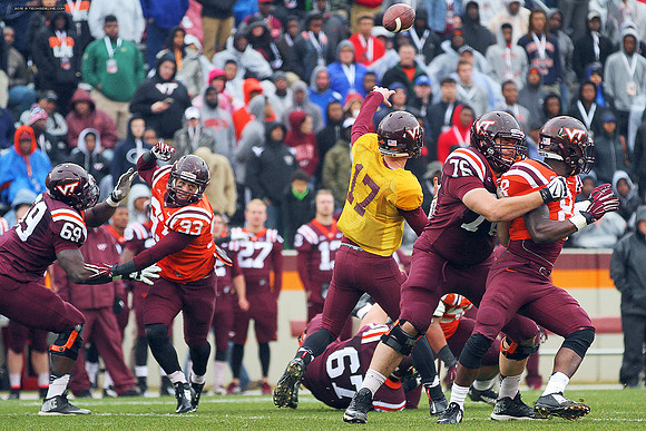 2015.04.25. Spring Game at VT.