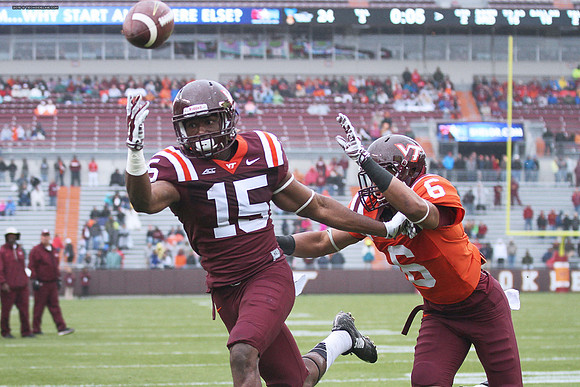 2015.04.25. Spring Game at VT.