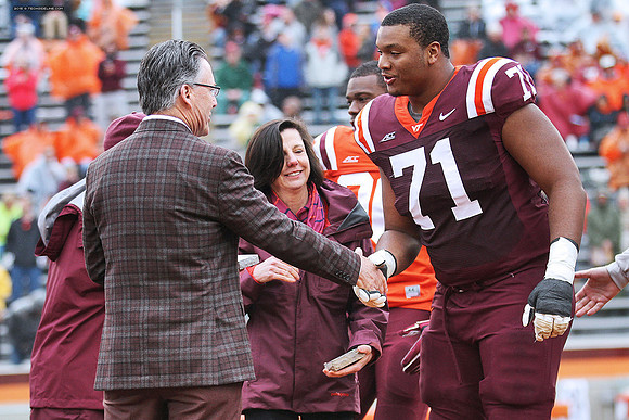 2015.04.25. Spring Game at VT.