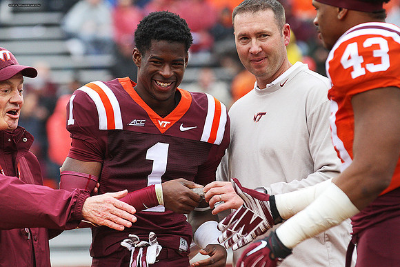 2015.04.25. Spring Game at VT.