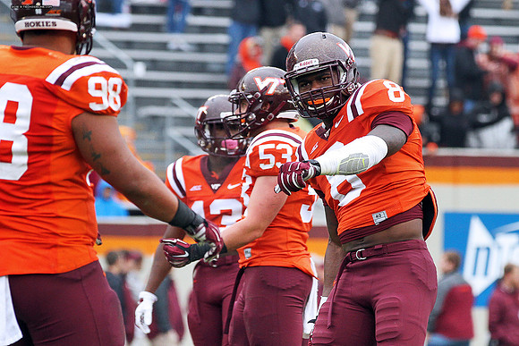 2015.04.25. Spring Game at VT.