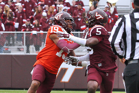2015.04.25. Spring Game at VT.