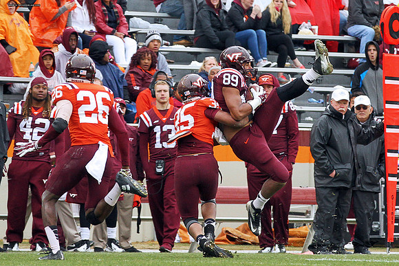 2015.04.25. Spring Game at VT.