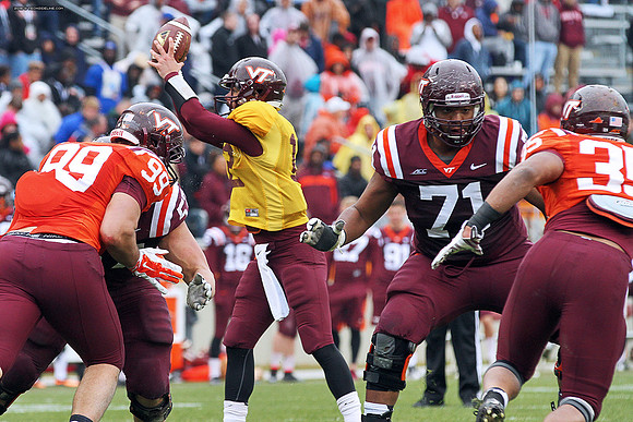 2015.04.25. Spring Game at VT.