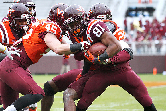 2015.04.25. Spring Game at VT.
