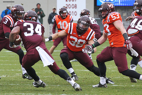 2015.04.25. Spring Game at VT.