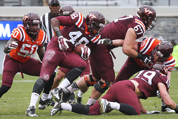 2015.04.25. Spring Game at VT.