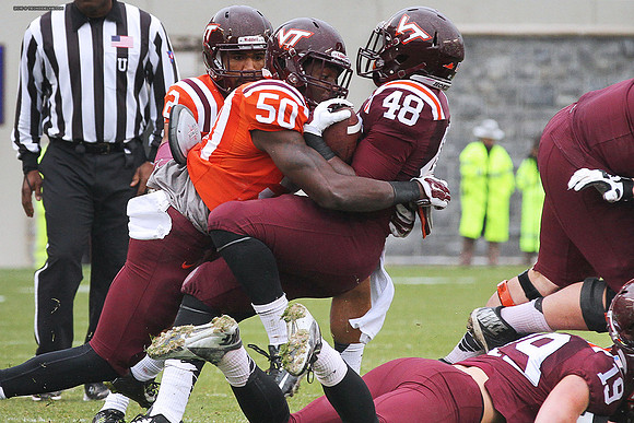 2015.04.25. Spring Game at VT.