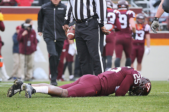 2015.04.25. Spring Game at VT.