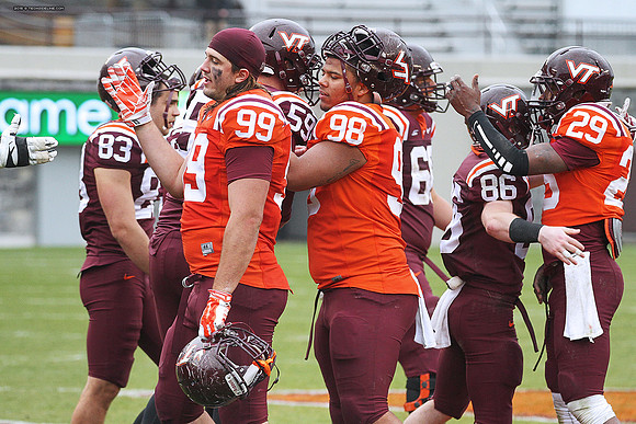 2015.04.25. Spring Game at VT.
