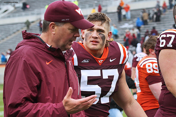 2015.04.25. Spring Game at VT.