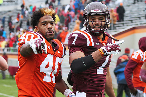 2015.04.25. Spring Game at VT.