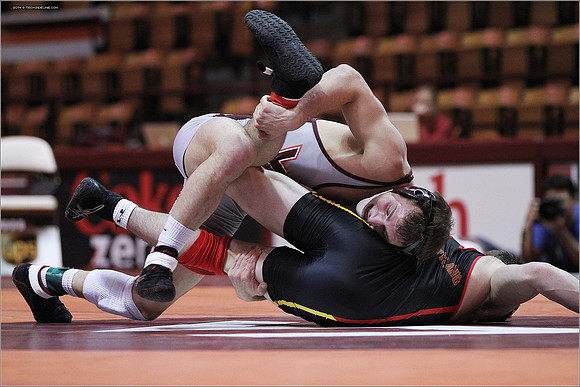 2014.01.19. Wrestling. Maryland at VT