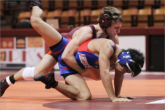 2013.11.17. Wrestling. American at VT