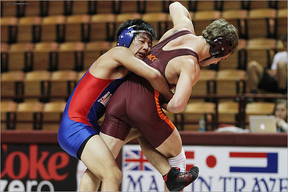 2013.11.17. Wrestling. American at VT