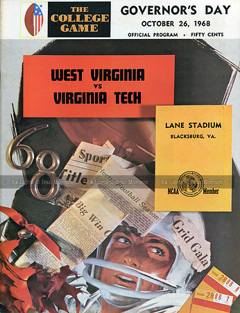 1968.10.26. WVU at VT