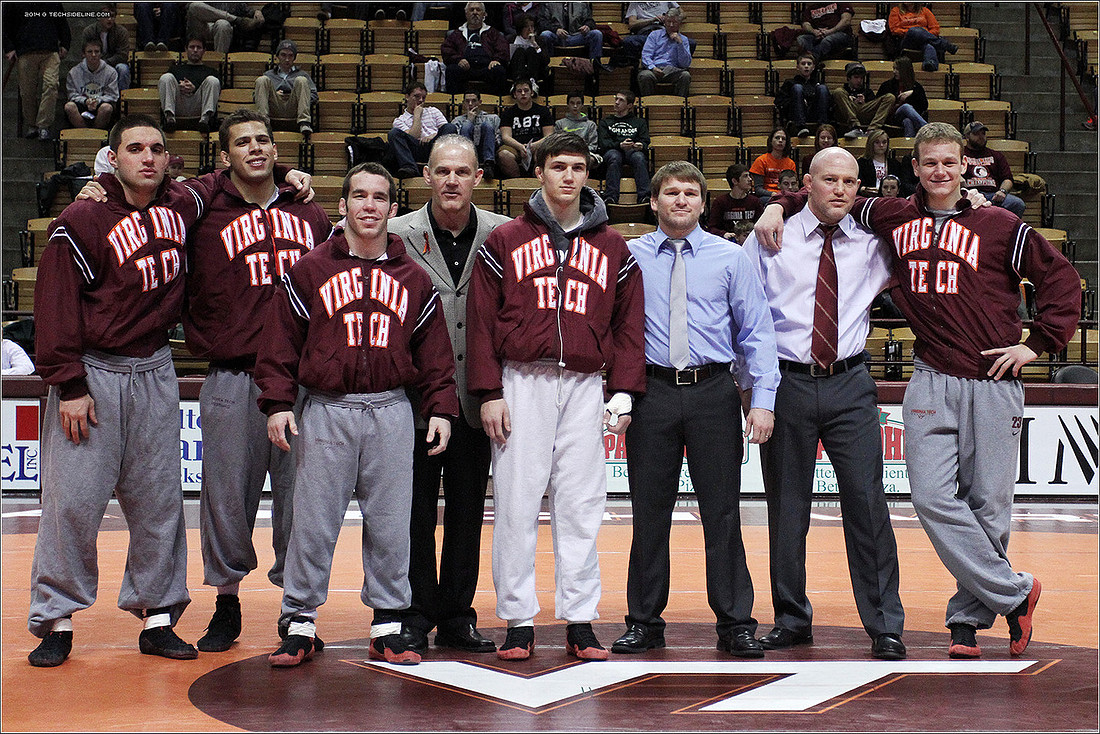 2014.01.19. Wrestling. Maryland at VT