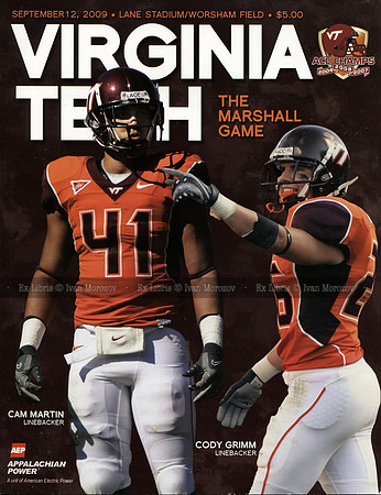 2009.09.12. Marshall at VT