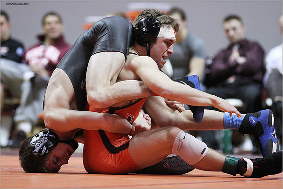 2014.01.17. Wrestling. UNC at VT