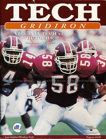 1994.11.12. Rutgers at VT.