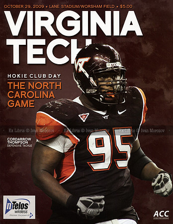 2009.10.29. UNC at VT