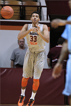 2012.11.12. Men Basketball. Rhode Island at Virginia Tech