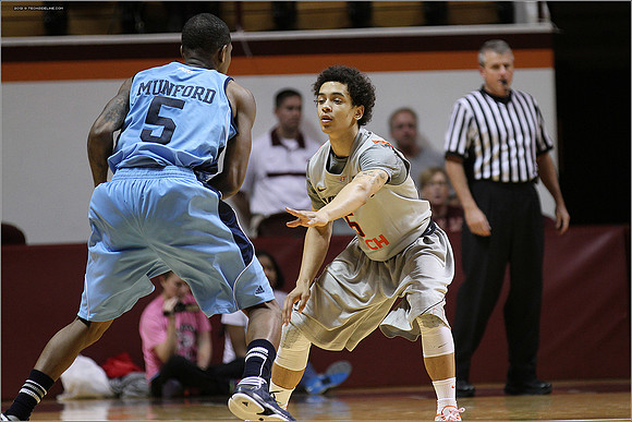2012.11.12. Men Basketball. Rhode Island at Virginia Tech