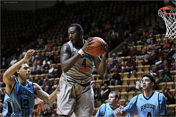 2012.11.12. Men Basketball. Rhode Island at Virginia Tech