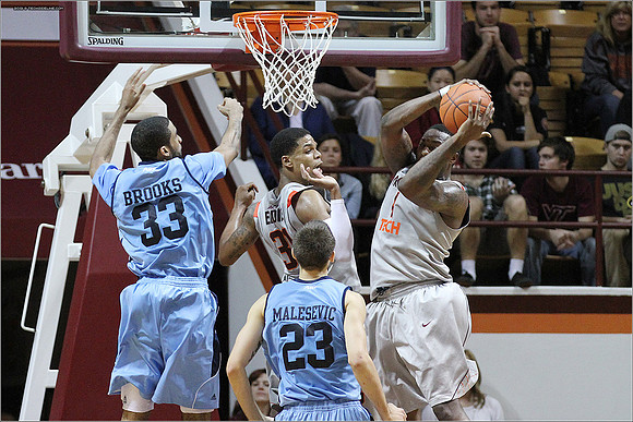 2012.11.12. Men Basketball. Rhode Island at Virginia Tech