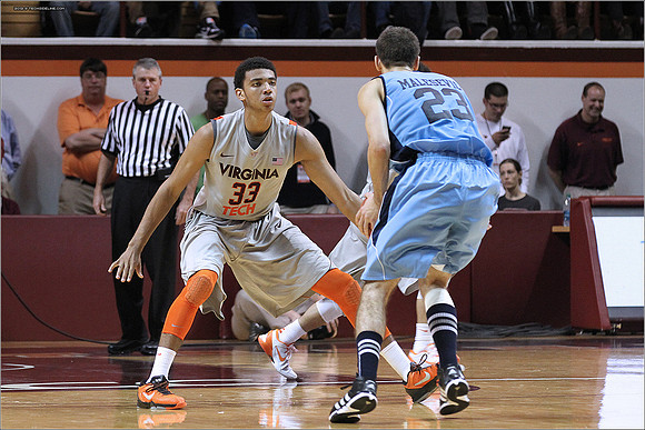 2012.11.12. Men Basketball. Rhode Island at Virginia Tech