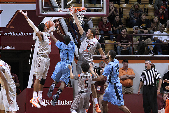 2012.11.12. Men Basketball. Rhode Island at Virginia Tech