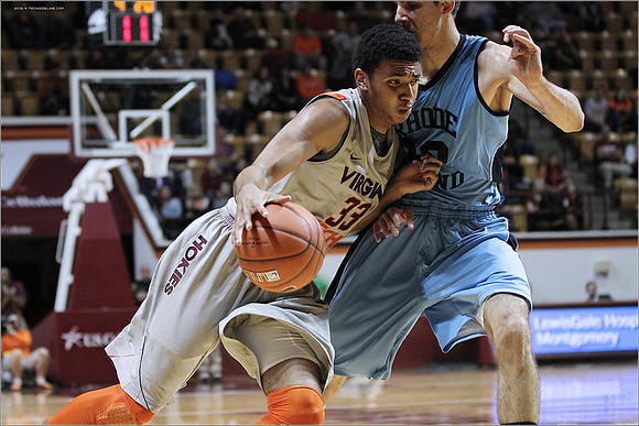 2012.11.12. Men Basketball. Rhode Island at Virginia Tech