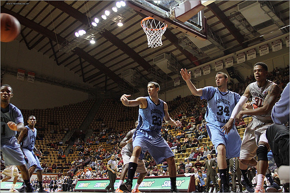 2012.11.12. Men Basketball. Rhode Island at Virginia Tech