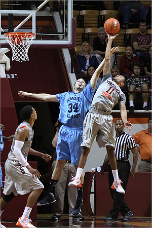2012.11.12. Men Basketball. Rhode Island at Virginia Tech