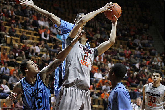 2012.11.12. Men Basketball. Rhode Island at Virginia Tech