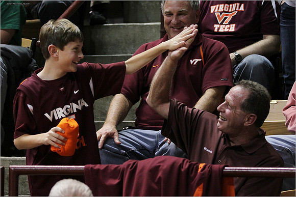 2012.11.12. Men Basketball. Rhode Island at Virginia Tech