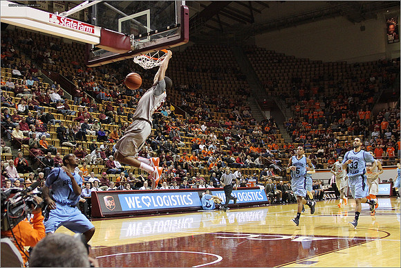 2012.11.12. Men Basketball. Rhode Island at Virginia Tech