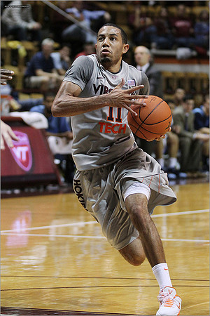 2012.11.12. Men Basketball. Rhode Island at Virginia Tech