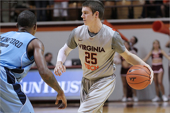 2012.11.12. Men Basketball. Rhode Island at Virginia Tech