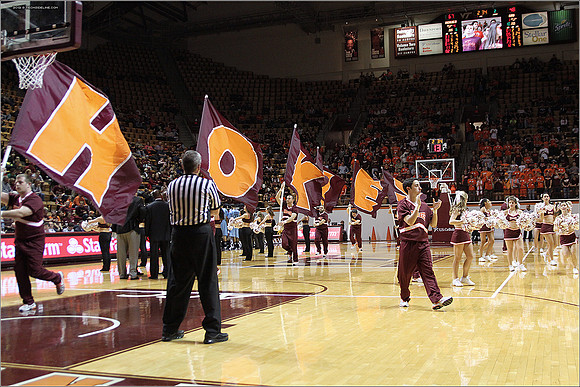 2012.11.12. Men Basketball. Rhode Island at Virginia Tech