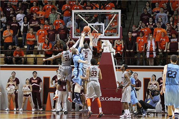 2012.11.12. Men Basketball. Rhode Island at Virginia Tech