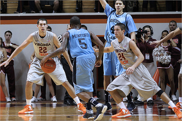2012.11.12. Men Basketball. Rhode Island at Virginia Tech